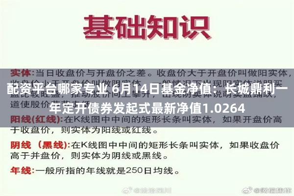 配资平台哪家专业 6月14日基金净值：长城鼎利一年定开债券发起式最新净值1.0264