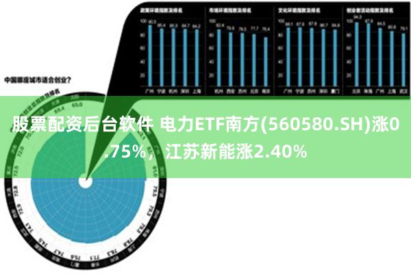 股票配资后台软件 电力ETF南方(560580.SH)涨0.75%，江苏新能涨2.40%