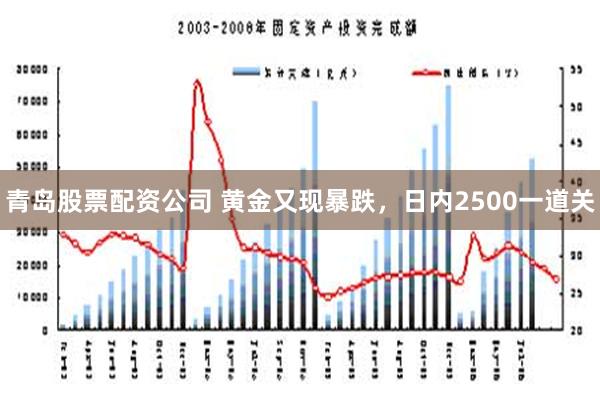 青岛股票配资公司 黄金又现暴跌，日内2500一道关