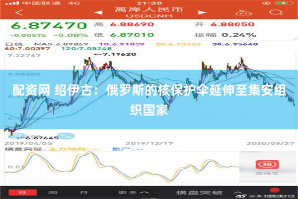 配资网 绍伊古：俄罗斯的核保护伞延伸至集安组织国家