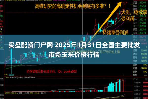 实盘配资门户网 2025年1月31日全国主要批发市场玉米价格行情